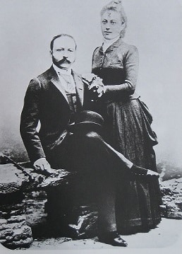Cesar und Marie-Louise Ritz 1888